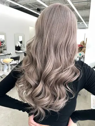 カラー 名古屋栄/ 複雑履歴   リカのヘアスタイル