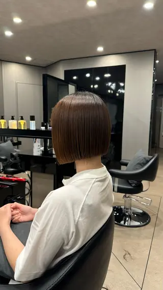 ショート 川田大輝 ナチュラルモードのヘアスタイル