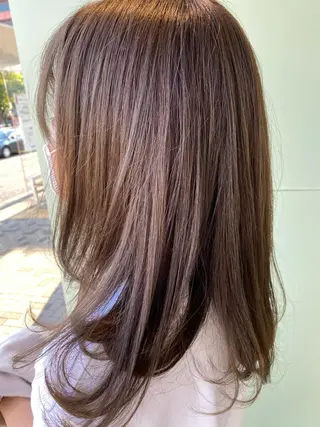 セミロング 吉田 翔太のヘアスタイル