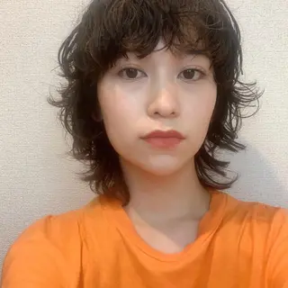 ミディアム パーマ KAWATOKO MISUZUのヘアスタイル
