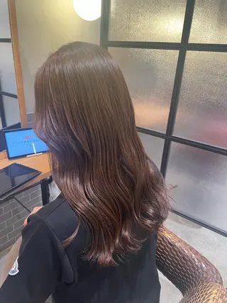 セミロング 透明感カラー/ カット🎀あつこ🎀のヘアスタイル