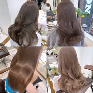 ロング カラー 透明感カラー 古山 結季🌙🖤のヘアスタイル