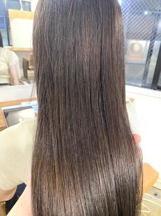 セミロング カラー 和歌山髪質改善 那須優太のヘアスタイル