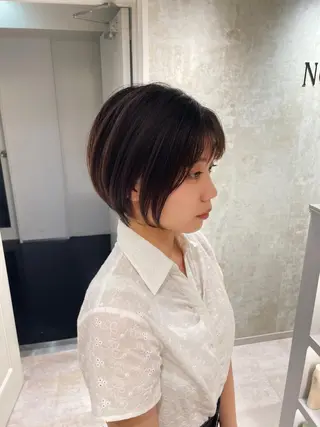 ショート 小野 明日香のヘアスタイル