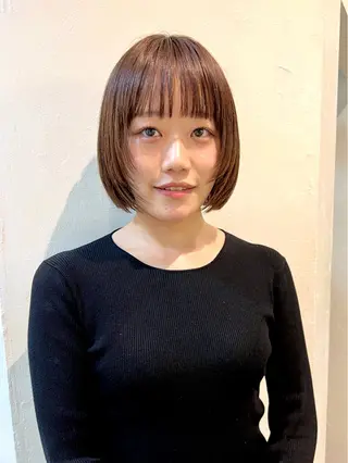 ショート ショート& パーマ　坂本のヘアスタイル