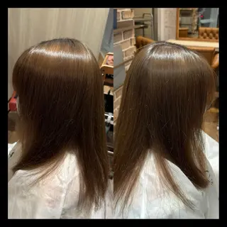カラー ☆レディースショート ☆吉崎☆のヘアスタイル
