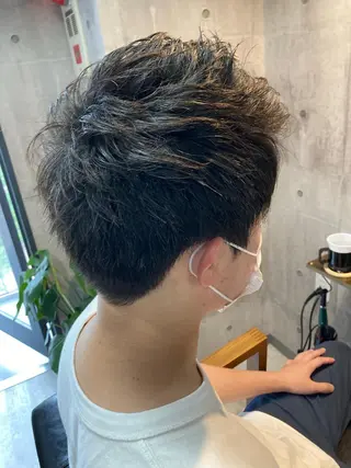 ショート メンズ 小野 【髪質改善】のヘアスタイル