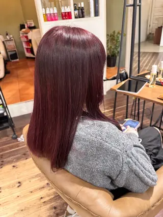 カラー 菰田 愛輝のヘアスタイル