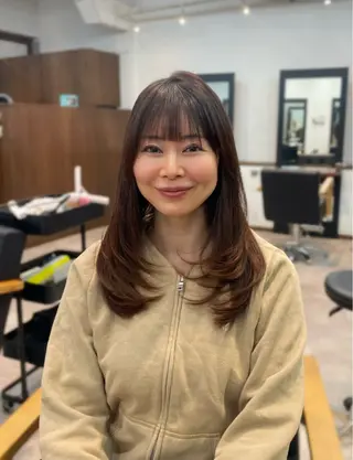 ミディアム 似合わせカット特化⌇ カラー⌇妃菜🎀のヘアスタイル