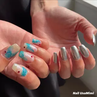 ネイル 本町ネイルNail UsaMimiのネイルデザイン