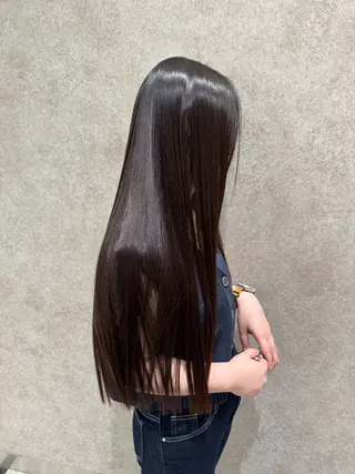 ロング grace by happiness所属・艶髪/巻ける縮毛矯正 /髪質改善naoのヘアスタイル