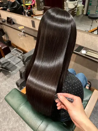 ロング カラー ヘアアレンジ ravens代表 ヒロムのヘアスタイル