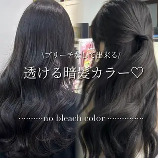 ロング カラー 透明感カラー 古山 結季🌙🖤のヘアスタイル