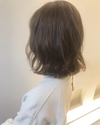 ミディアム カラー 店長 ✂️ムラカミ キラリのヘアスタイル