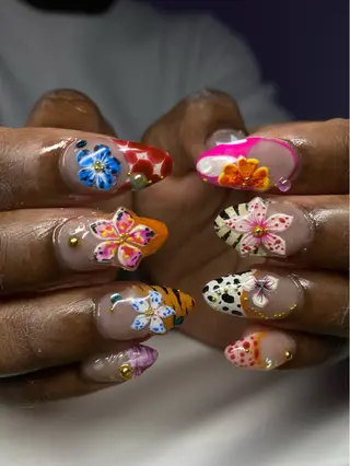 ネイル 💕Nanaka💕 ［森ノ宮駅徒歩1分］のネイルデザイン