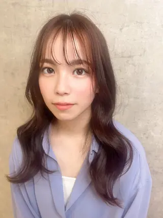 セミロング KAEDE🎀 縮毛矯正＆パーマ特化のヘアスタイル