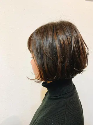 ショート 髪質改善／艶カラー 🫧harunaのヘアスタイル