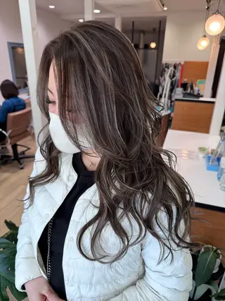 ロング FIGARO×REVE所属・福井 珠乃のヘアスタイル