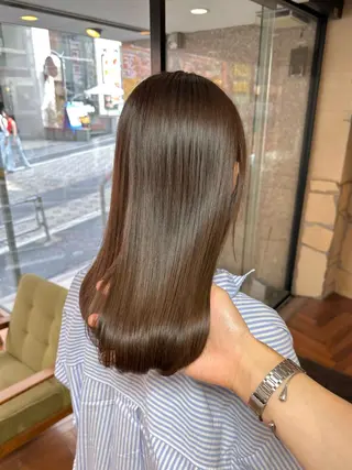 ミディアム カラー 矢野 晃平のヘアスタイル