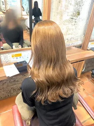 ロング ルシードスタイル プルス　池本海月のヘアスタイル