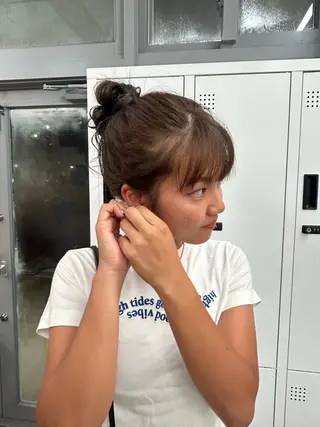 ショート KIZUKI所属・yara reinのヘアスタイル