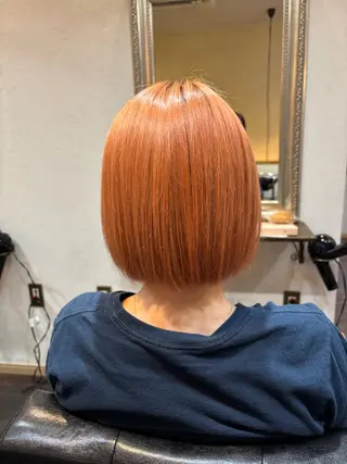 ショート カラー 艶カラー／ 夢叶のヘアスタイル
