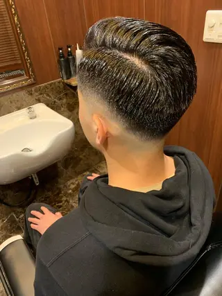 ショート メンズ 羽木 隆徒のヘアスタイル