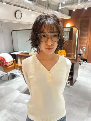 ミディアム レイヤーカット //金子 聖汰のヘアスタイル