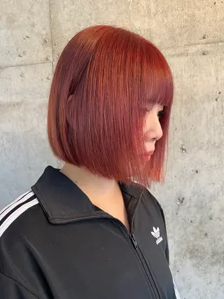 カラー ブリーチ/パーマ ♡MIYUU♡横浜のヘアスタイル