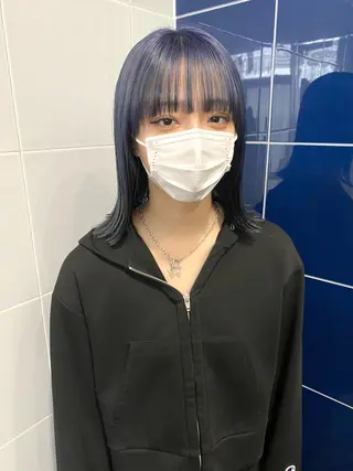 セミロング YUIMARL岡山店 MIRAIのヘアスタイル