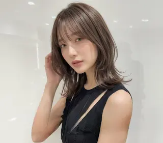 ミディアム Misaki ☆のヘアスタイル