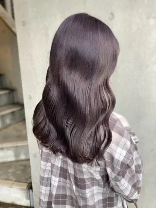 セミロング カラー ボブ& 髪質改善FUMIYAのヘアスタイル