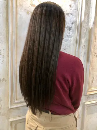 ロング カラー 鷺沼駅徒歩1分 キシタクのヘアスタイル