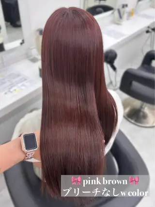 カラー かわいい艶髪🤍 れいな🤍のヘアスタイル