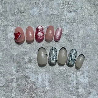 ネイル 大島 玲奈のネイルデザイン