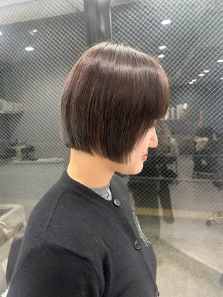 ショート カラー 🤍垢抜け♡透明感 カラーmoeka🤍のヘアスタイル