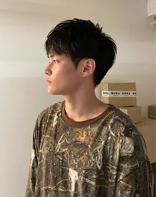 ショート メンズ メンズヘア/パーマ KOTAROのヘアスタイル