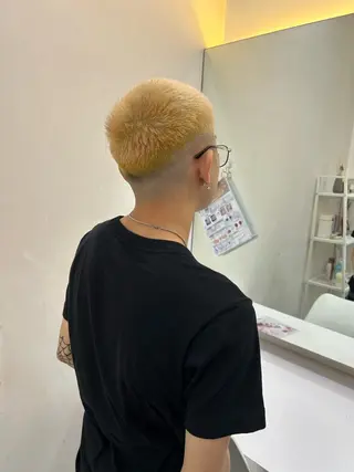 ショート メンズ TUM🔥フェード/ メンズパーマのヘアスタイル