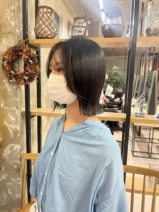 ミディアム カラー ショート/ボブカット /emiriのヘアスタイル