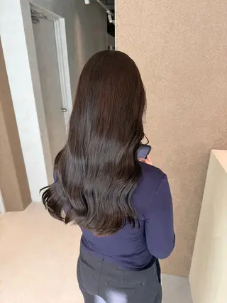 ロング カラー ヘアアレンジ/ カラー/hazukiのヘアスタイル