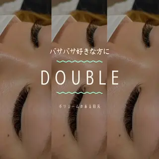 マツエク・マツパ double ⭐︎のマツエク・マツパデザイン