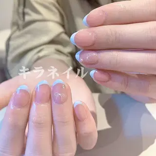 ネイル 🎀kira 長さだし💗モチ最高のネイルデザイン