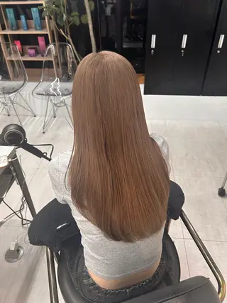 ロング カラー 大村 咲羅のヘアスタイル