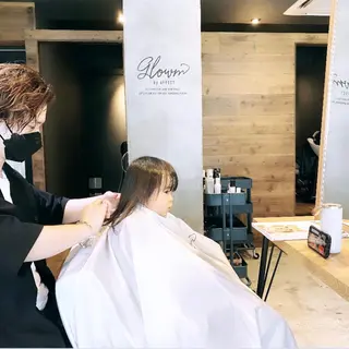 ミディアム glowm店長 加藤翔太のヘアスタイル