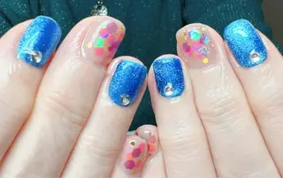 ネイル ニュアンスネイル🌈 MYU Nailsのネイルデザイン