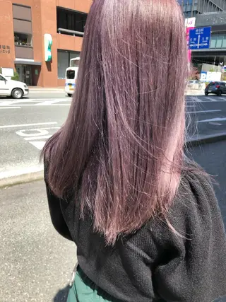 セミロング カラー ショート/ボブ/ メンズ/縮毛矯正のヘアスタイル