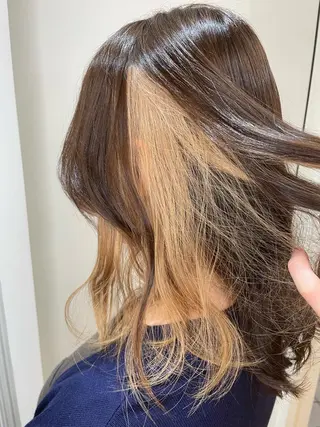 カラー 中司 優樹のヘアスタイル