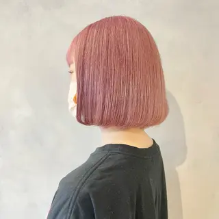 ショート カラー 髪質改善⌇透明感 カラー⌇川上葵のヘアスタイル