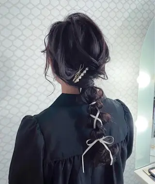 ロング ヘアアレンジ ヘアセット/着付け 専門店☆Alludyのヘアスタイル