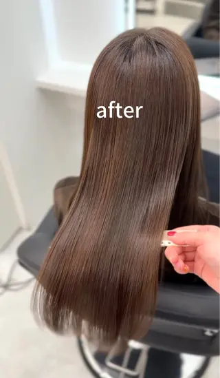 ロング efu.所属・miku 🍑髪質改善サロンのヘアスタイル